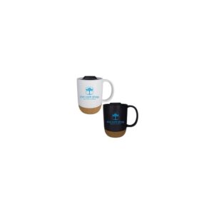 14 oz Ceramic Cork Bottom Mug
