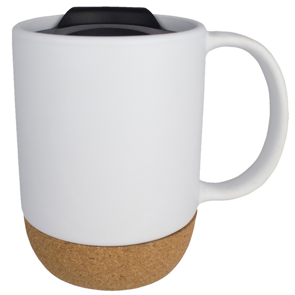 14 oz Ceramic Cork Bottom Mug
