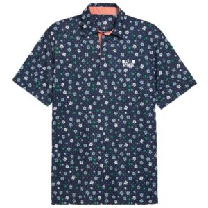 Puma Cloudspun Mens Floral Polo