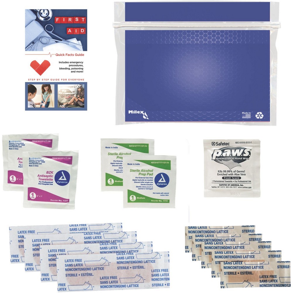 Personal First Aid Safety and Wellness Kit