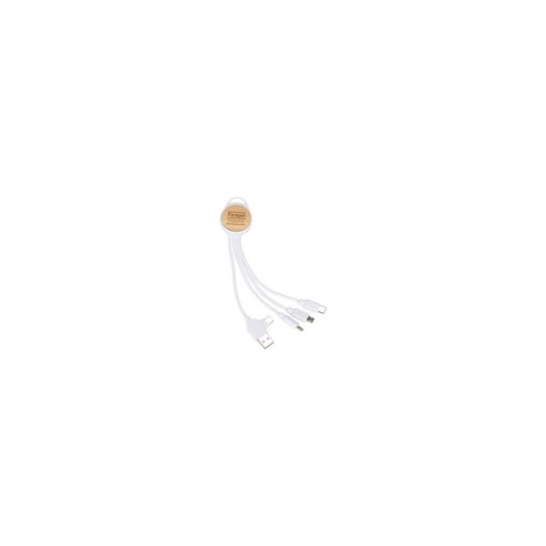 Bamboo 3-in-1 6" Charging Cable