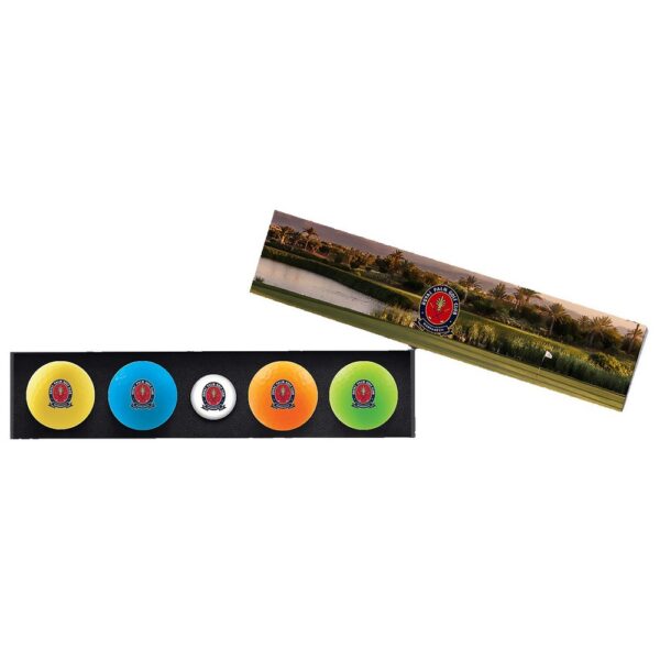 Volvik 4 Ball Box with hatclip and ball marker