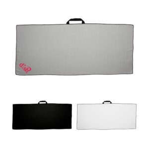 17" x 40" Waffle Caddy Golf Towel w/ Black Loop
