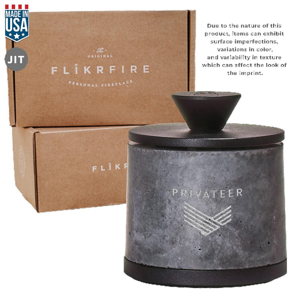 Personal Fireplace With Snuffing Lid