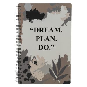 Abstract 8-1/4" X 5-1/2" Notebook