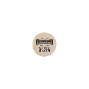 Wooden Nickel - 1 Side Imprint Only