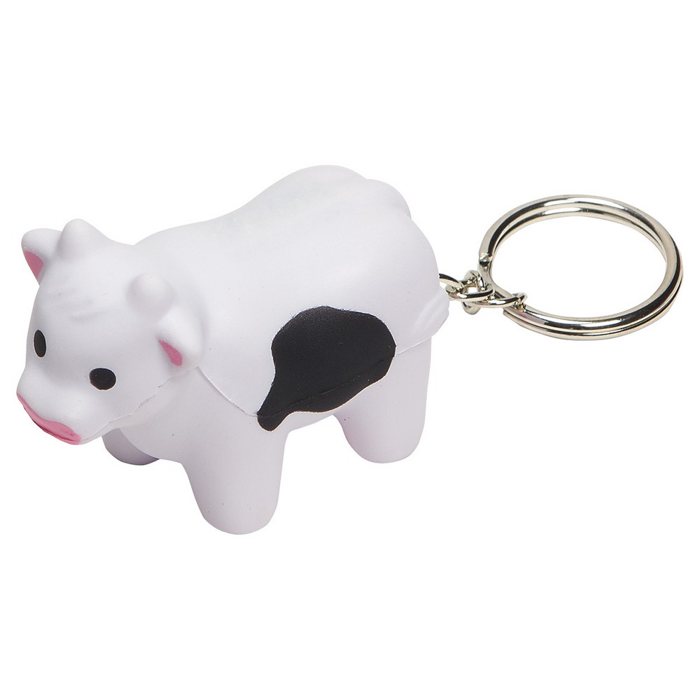 Milk Cow Stress Reliever Key Chain