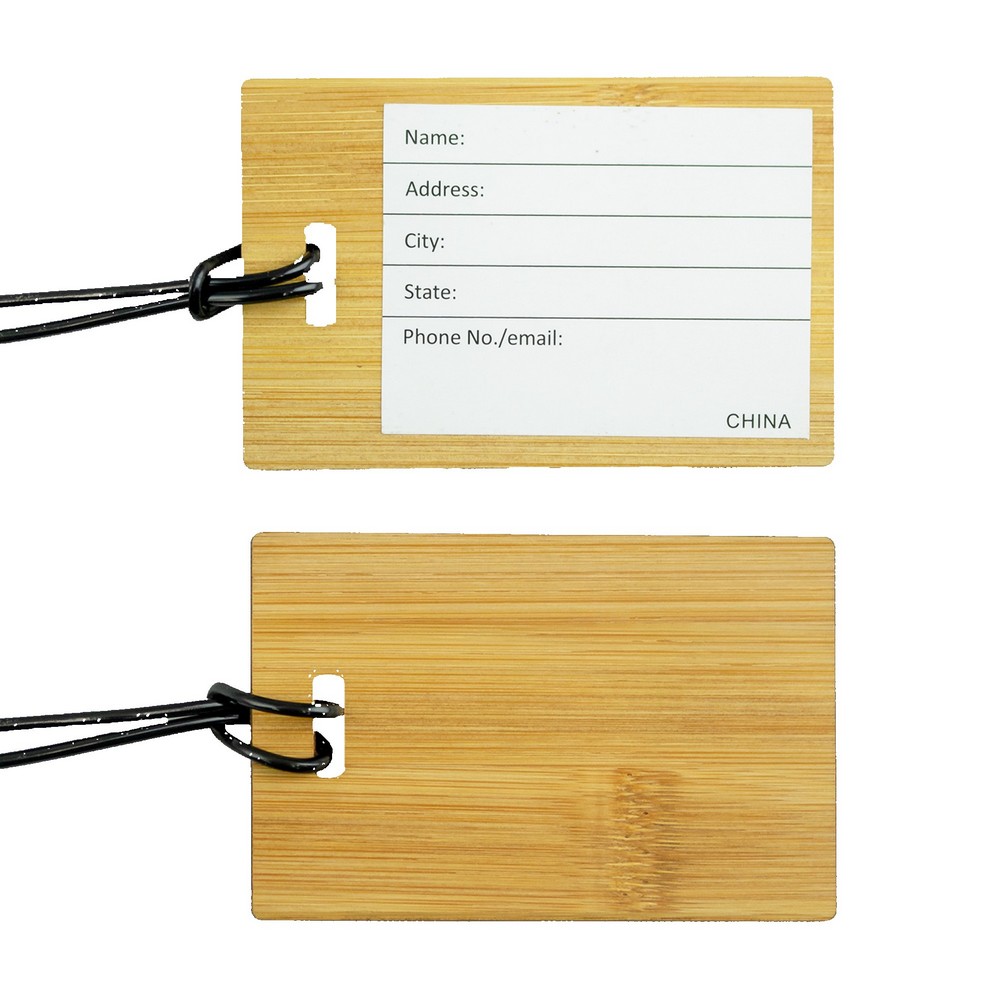 Blt Bamboo Luggage Tag
