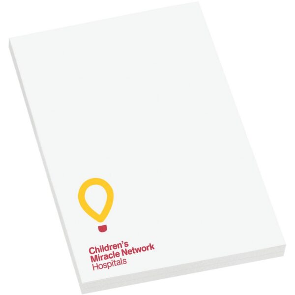 4" x 6" Adhesive Sticky Notepad - 50 Sheets