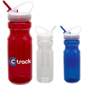 24 oz Polyclear Fruit Fusion Bottle