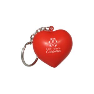 Valentine Heart Stress Reliever Key Chain