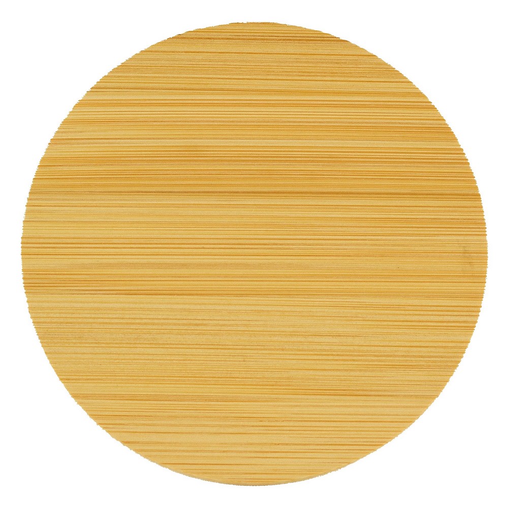 Drinkmat Set Of 4 Bamboo Coasters W/ Canvas Pouch