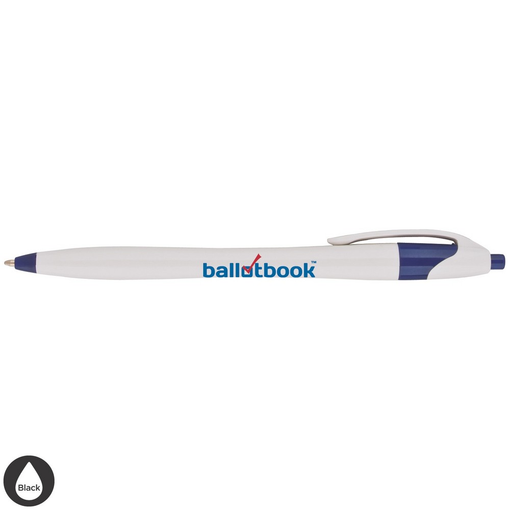 White Blue Black Logo