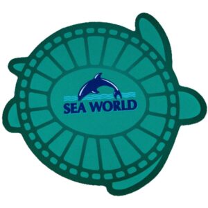 Turtle Shape Soft Mouse Pad 7.96"x7.71"x0.125"