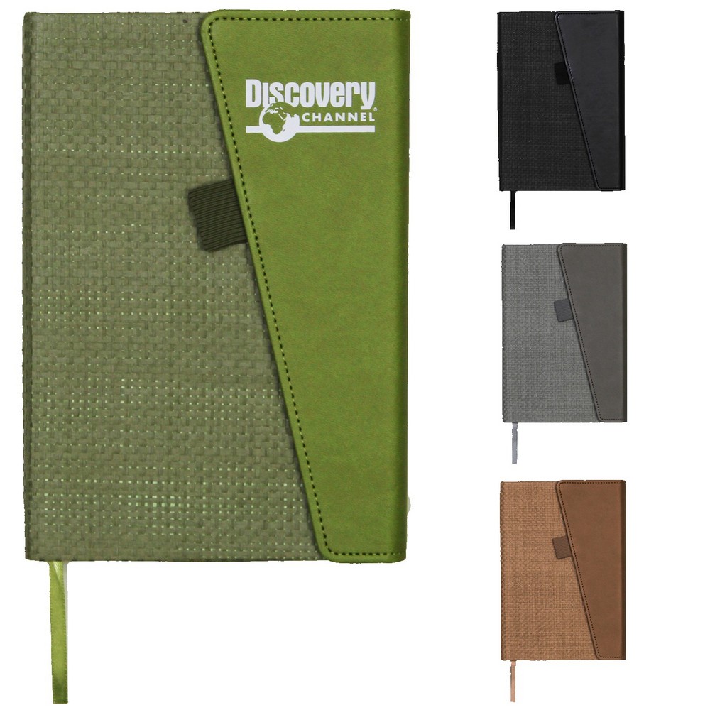 Leather Foldover Notebook