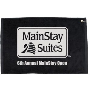 16" x 25" Hemmed Color Golf Towel