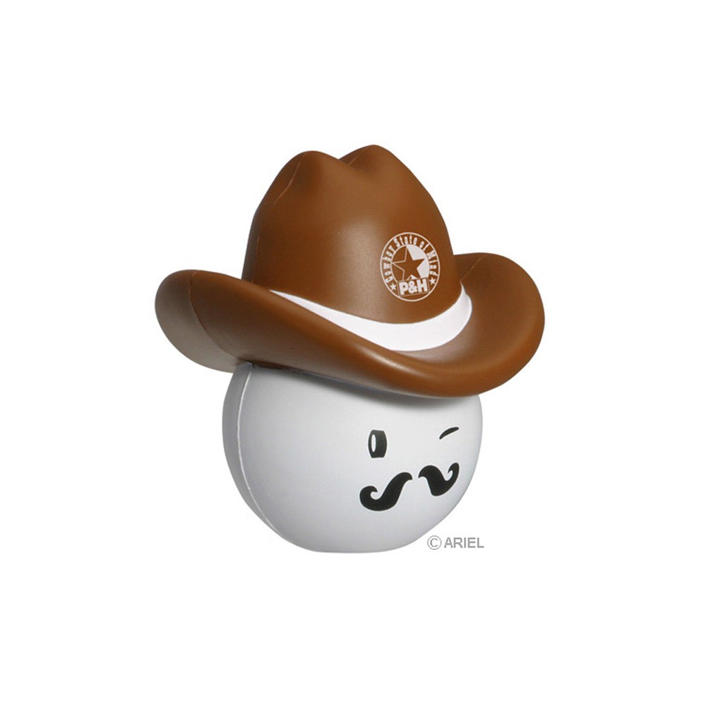 Cowboy Mad Cap Stress Reliever