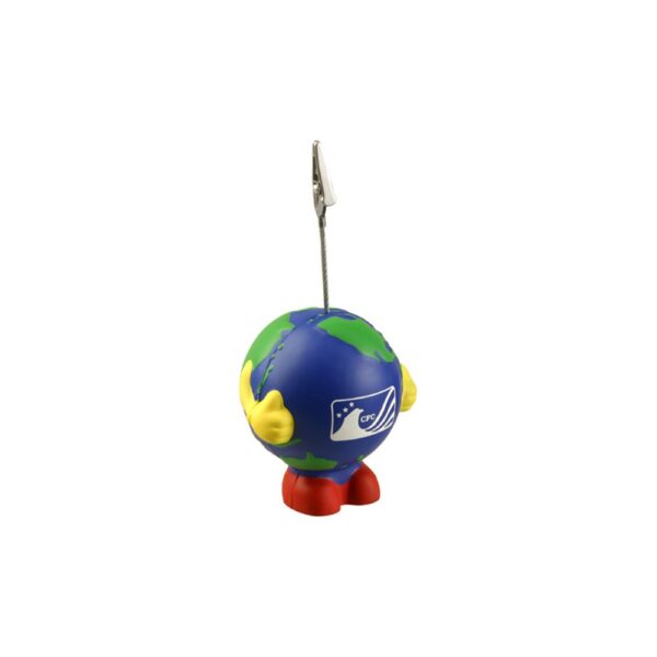 Earthball Man Stress Reliever Memo Holder