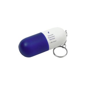 Capsule Stress Reliever Key Chain