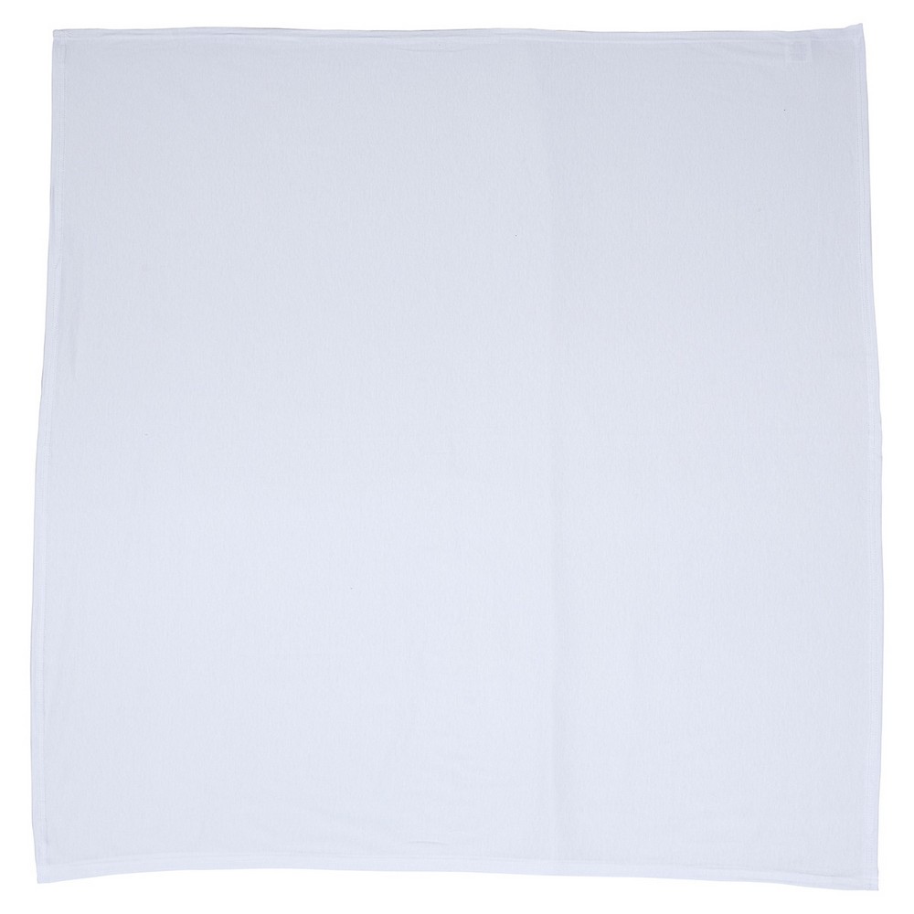 Cotton Feel Swaddle Blanket 42" x 42" 200GSM Poly/Spandex - Full Color