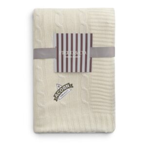 Field & Co.® Cable Knit Sherpa Blanket