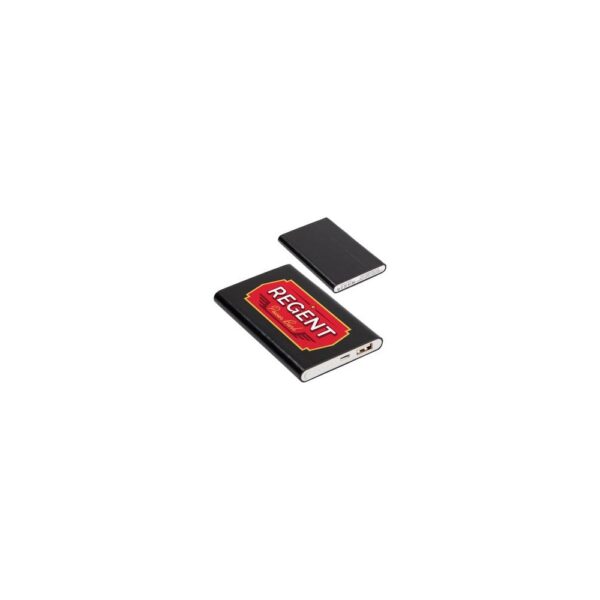 Regent 4000mAh Faux Leather Power Bank