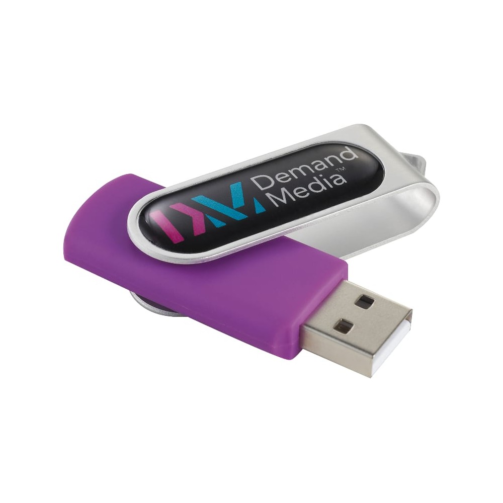 Domeable Rotate Flash Drive 2GB