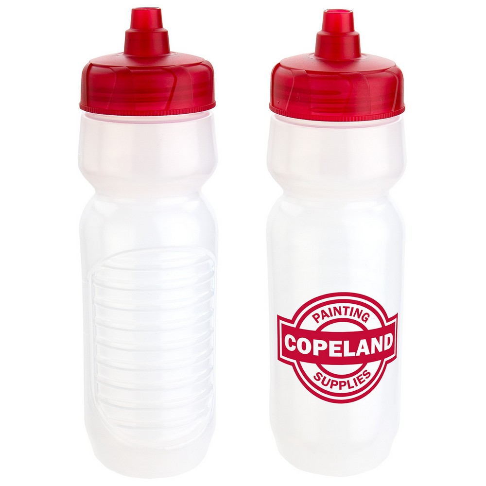 Clear/Red Logo