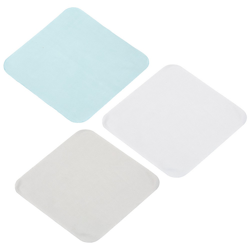Heavyweight 6" x 6" Draw Twist Microfiber Cleaning Cloth- 1-Color