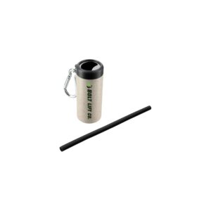 Reusable Straw In Bottle Opener Case