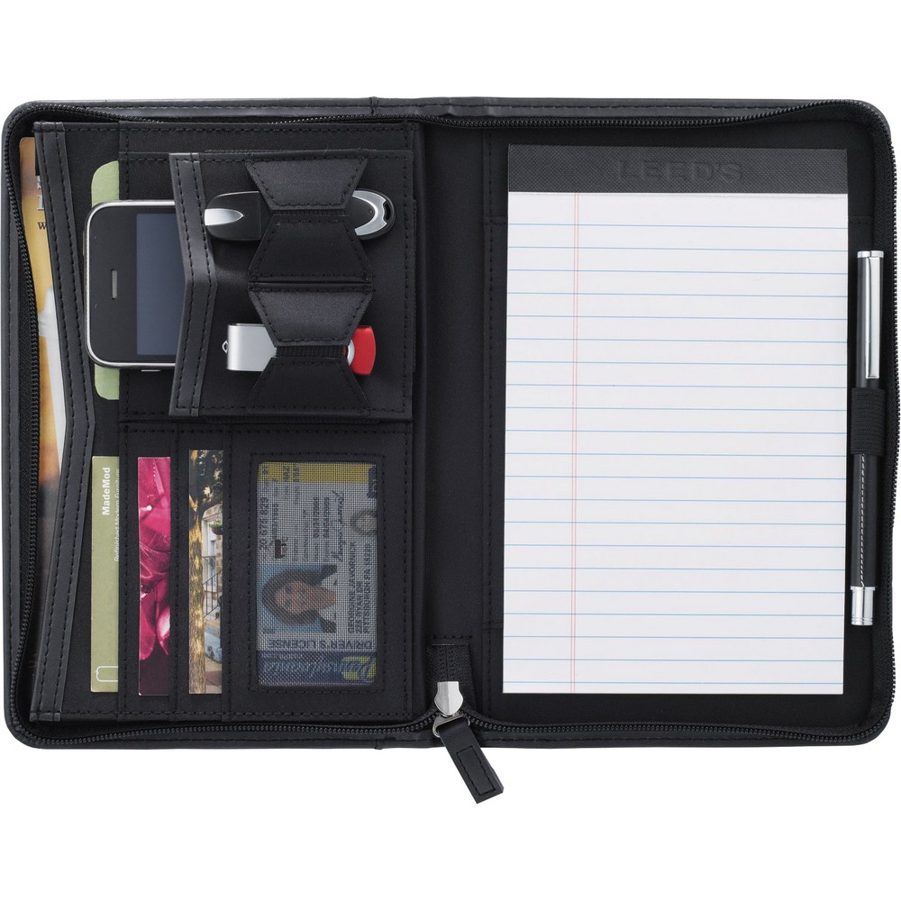 Pedova™ Jr. Zippered Padfolio w FSC® Mix Paper