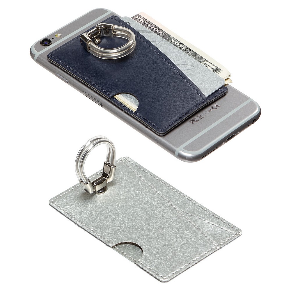 Aspen Phone Wallet with Finger Ring + Car Vent Mount