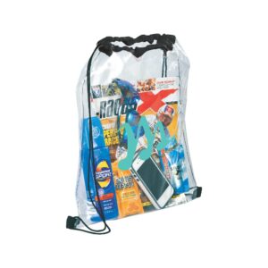 Rally Clear Drawstring Bag
