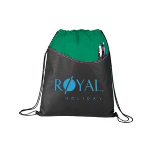 Rivers Non-Woven Drawstring Bag