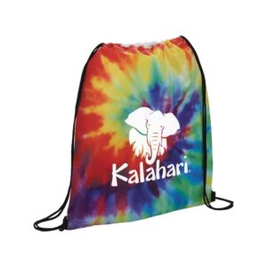 Tie Dye Drawstring Bag