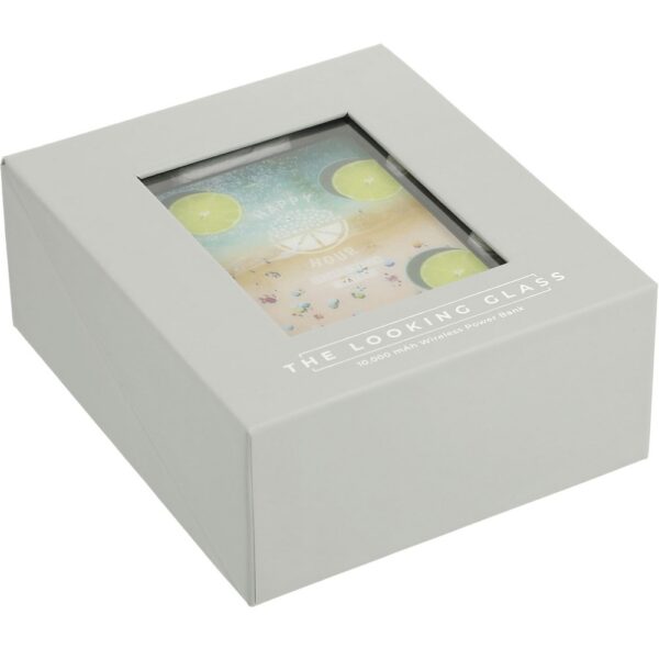 The Looking Glass 10000 mAh Wireless Power Bank