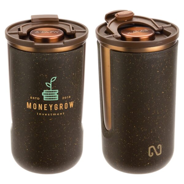 NAYAD® Infinity 14 oz Coffee Grounds/Recycled Polypropylene Tumbler