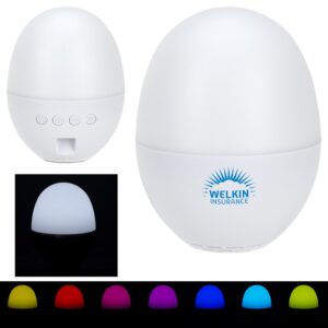 Audio Dome Lighted Bluetooth Speaker with White Noise Sounds