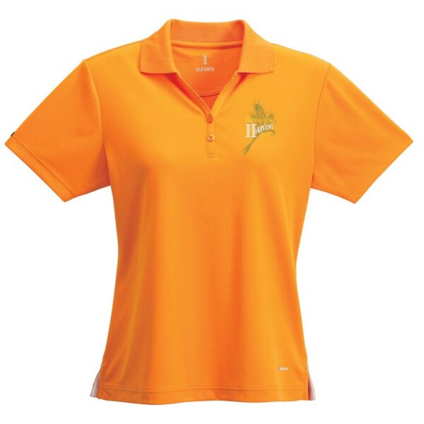 Women's MORENO TEXT MICRO SS POLO