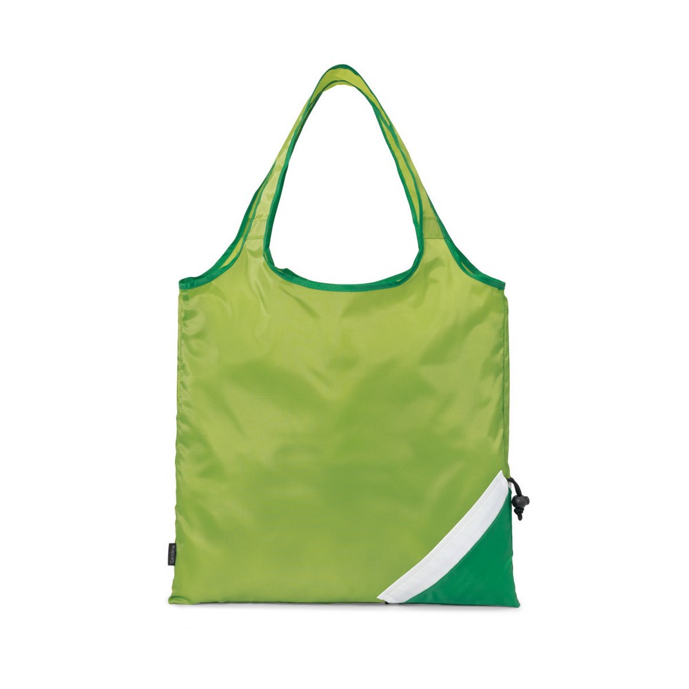 Latitudes Foldaway Shopper - Apple Green