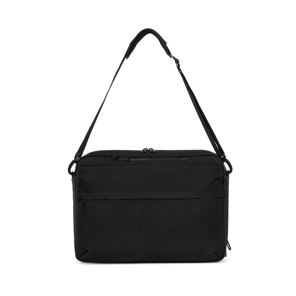 Jackson Slim Convertible Laptop Portfolio - Black