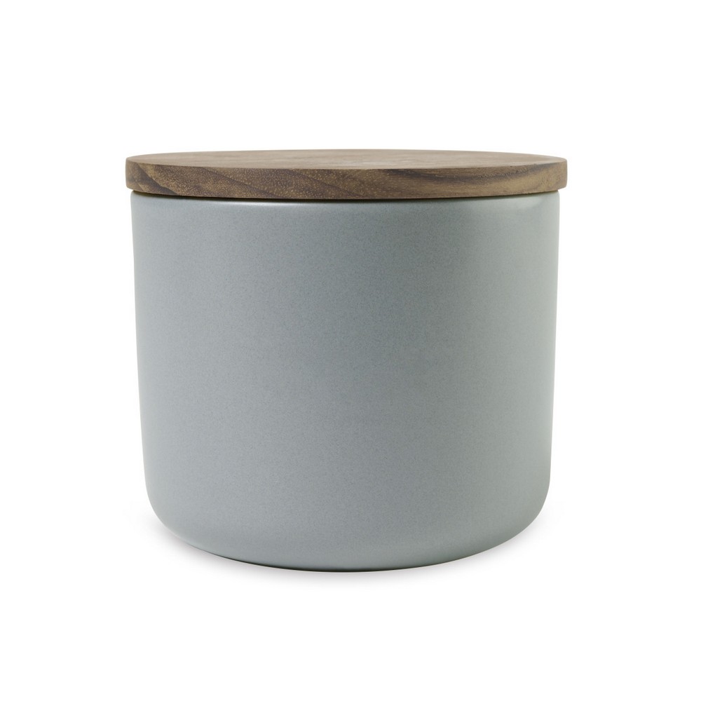 Be Home® Brampton Stoneware Container - Medium - Light Grey
