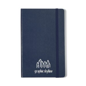 Moleskine® Hard Cover Ruled Large Notebook - Navy Blue