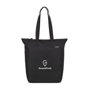 Renew rPET Zippered Tote - Black