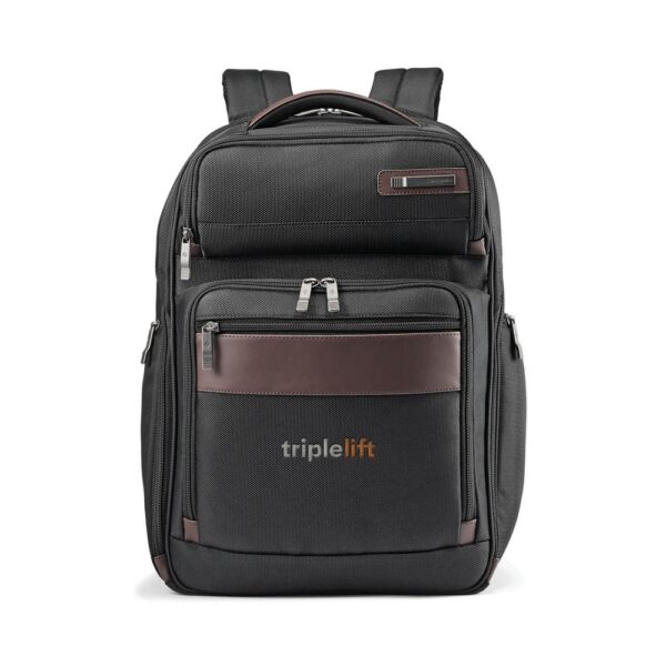 Samsonite Kombi Large Backpack - Black-Brown