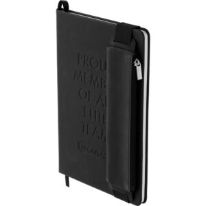 FUNCTION Office Hard Bound Notebook With Pen Pouch
