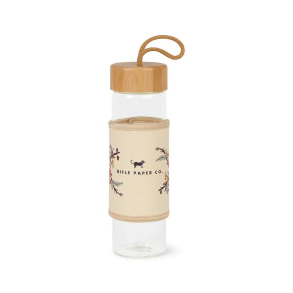 Serenity Bamboo Glass Bottle - 18.5 Oz. - Natural