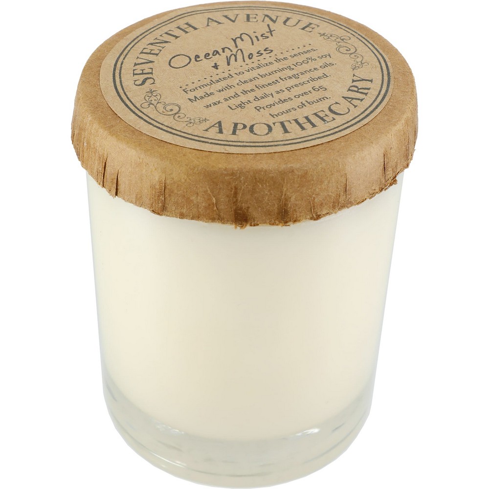 Ocean Mist and Moss 11 oz Glass Jar Candle