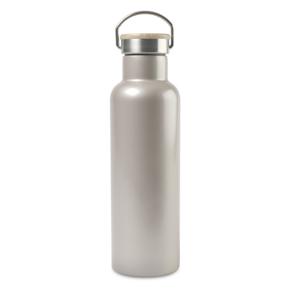 Aviana™ Metallics Double Wall Stainless Steel Wine Bottle - 25 Oz. - Champagne