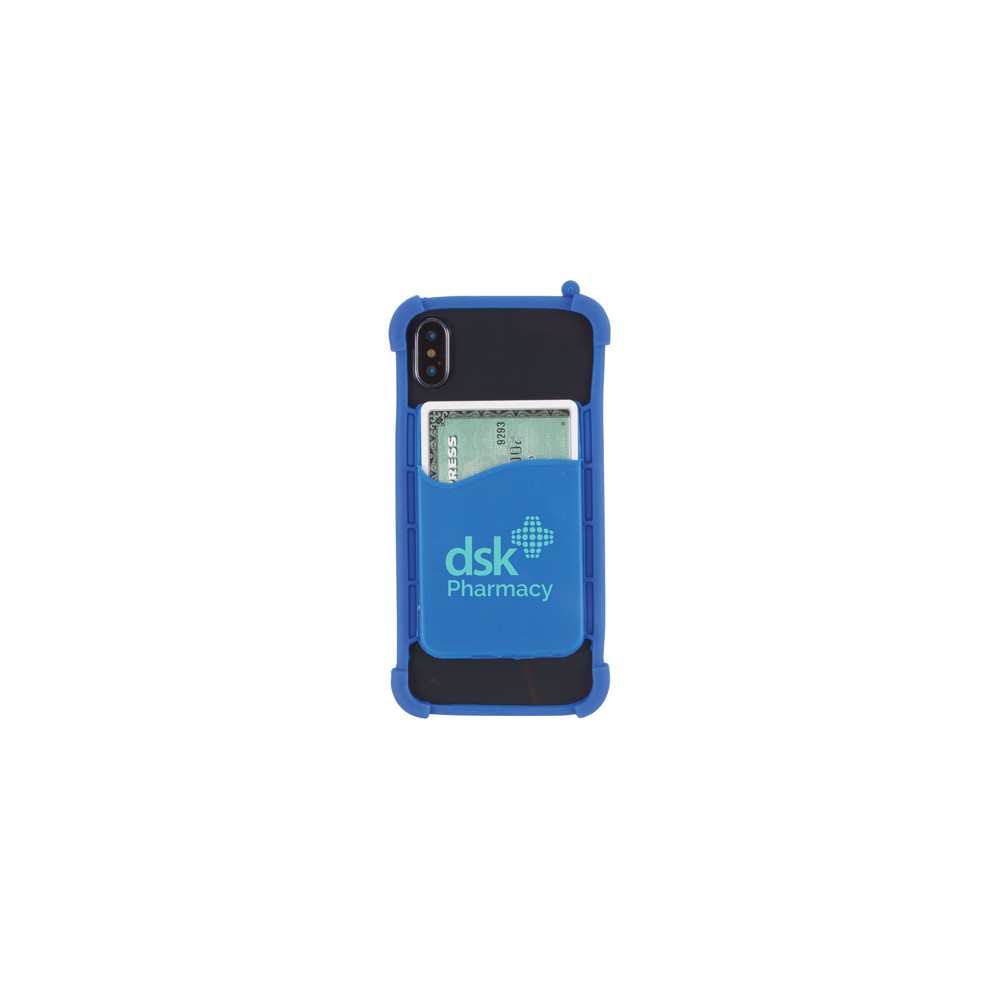 Silicone Phone Wrap With Wallet